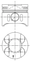 KOLBEN VITO 220CDI 99- /88.01/ STD