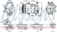 KOMPRESSOR KLIMA TOYOTA AURIS 07-