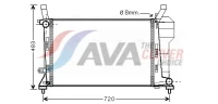 Kühler, Motorkühlung DB W169 150 04-