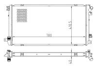 Kühler, Motorkühlung MONDEO 1.5-2.0TDCI
