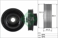 KURBELWELLENRIEMENSCHEIBE FOCUS 1.4 98-04