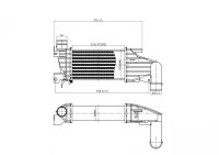 Ladeluftkühler ASTRA H 1 7 04-