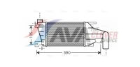 Ladeluftkühler ASTRA H 1 7 04-