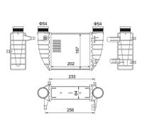 Ladeluftkühler AUDI A4 00-