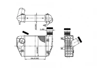 Ladeluftkühler AUDI A6 2 0TDI 04-