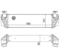 Ladeluftkühler BMW 5 F10-F11-F18 10