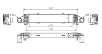 Ladeluftkühler C-KLASSE W204 07-