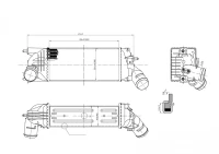 Ladeluftkühler CITROEN C5 2 0HDI 05