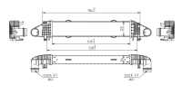 Ladeluftkühler DB W204 07- C250 CGI