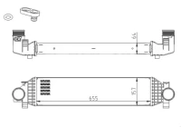 Ladeluftkühler FORD C-MAX 10-
