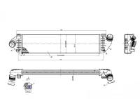 Ladeluftkühler FORD FOCUS 11-