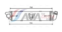 Ladeluftkühler OPEL VIVARO B 14-
