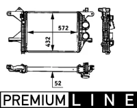 Ladeluftkühler VARIO 512-814D 96-00