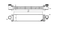 Ladeluftkühler VOLVO S80 06-