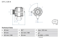 Lichtmaschine BX