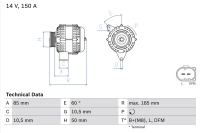 LICHTMASCHINE DB W208,W211,W220 01- BX