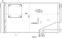 Lüfter Kondensator DB 203 C220CDI 00-