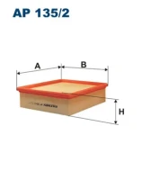 LUFTFILTER.LAGUNA II 1.9,2.0,2.2,3.0,00-