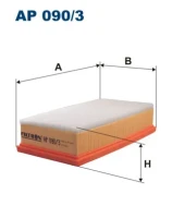 LUFTFILTER.PEUGEOT 407 1.6HDI 16V 04-