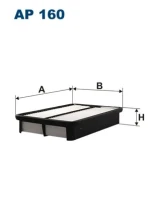 LUFTFILTER.TOYOTA CARINA E 1.6I 16V 92-