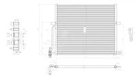 LUFTKONDENSATOR.BMW E83 X3 3.0 04-