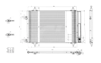 LUFTKONDENSATOR CITROEN C4 1.6 04-