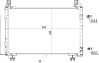 LUFTKONDENSATOR SUBARU TREZIA 10-