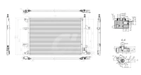 LUFTKONDENSATOR.VOLVO S60 2.4D 05-