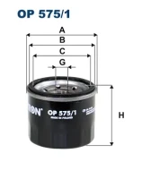 ÖLFILTER.SMART FORTWO 1.0 07-