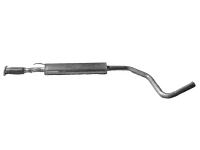 SCHALDÄMPFER STILO 1.8 16V 01- TL.SROD+R