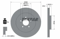 Scheibenbremse /T/ Mazda CX-60 22-