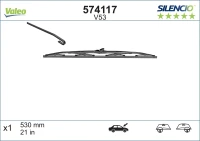 SCHEIBENWISCHER 530MM VALEO-1STCK.-AUDI,