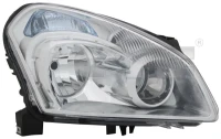 SCHEINWERFER QASHQAI 07- /L/H7+H1/EL/TYC