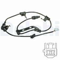 Sensor, Raddrehzahl /H/ SPORTAGE 1 7 CR