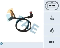 Sensor, Raddrehzahl /R/DB W202 93-00 /L