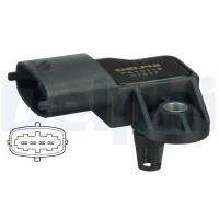 Sensor, Saugrohrdruck LAGUNA II 1 9 04-