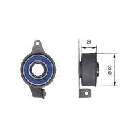 SPANNROLLE FIESTA 1.8D 84-