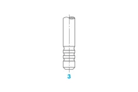 VENTIL /EX/BX 19 16V 88-/29,6/7/105,8/