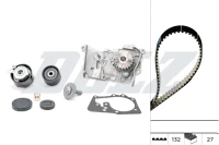 ZAHNRIEMENSATZ DUSTER 10- /+PUMPE/